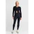 High-Waisted Skinny Leggings met Ritsdetails