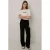 Frankie&Liberty boxy T-shirt met backprint – crème