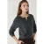 Ronde hals knoop cardigan