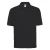 Russell Heren Polycotton Pique Poloshirt (Zwart)