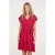 Protest midi jurk roze