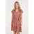 Protest midi jurk roze