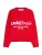 Bershka Trui  rood / wit