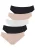 LASCANA Slip  beige / zwart / wit