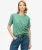 Essential Overdyed T-shirt met Logo Geen