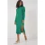 Getextureerde Tricotjurk met Ronde Hals