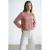 MANGO TEEN gebloemde blousetop roze