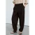 Mango barrel geruite broek – bruin