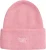 Superdry soft rib knit beani hat Roze dames