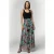 DIDI Smocked Skirt Magic In Dark Shadow With Floral Medley Print
