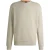Boss Heren Westart Premium Katoenen Sweatshirt met Crew Hals (Licht Beige)