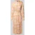 Armani Exchange Midi-jurk met strikceintuur