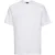 Russell Europa Heren Werkkleding Korte Mouwen Katoenen T-Shirt (Wit)