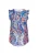 faina Top ‘Fashion Look’  blauw / aardetinten / lichtroze / offwhite