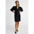 Ruby blazer jurk zwart