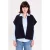 Cache Cache fleece teddy fleecevest marineblauw
