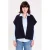 Cache Cache fleece teddy fleecevest marineblauw