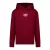 Cars hoodie met backprint – donkerrood