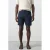 Mango Man denim slim short donkerblauw