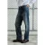 Heren Mid Waist Rechte Spijkerbroek