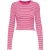 Only Onlmaja ls cropped stripe top cc j dessin