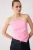 TRENDYOLMİLLA Dames Roze Effen Lang Getailleerd Blouses