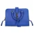 Saint Laurent Baby Monogram Cabas Tote in Blauwe Leren