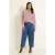 CLAUDIA BY CLAUDIA STRÄTER gestreepte blouse – rood/ecru