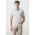 Mango Man regular polo grijs