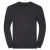 Russell Collectie Heren V-Hals Gebreide Trui (Houtskool mergel)