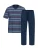 Ammann Pyjama kort ‘Night & Home Cotton’  donkerblauw