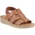 Hush Puppies Eden Brede Pasvorm Lederen Dames Tan Sandalen