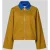 SIC curated by tinvcb Korte barn-jacket met contrastkraag – curated by Tinvcb