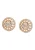 faina Oorbellen  rose-goud / transparant