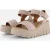 Tamaris Tamaris Sandalen met hak taupe Suede