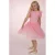Le Chic midi rok roze