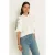 CLAUDIA BY CLAUDIA STRÄTER blouse met borduursels – wit