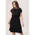 Miss Etam midi jurk zwart