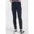 TQ-Amsterdam high waist tapered fit pantalon Maud van travelstof donkerblauw