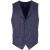 River Woods Vest With Wool Blue
