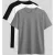 Dames Katoen Elastaan Crew Neck T-Shirt