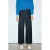 Mango cropped wide leg jeans – donkerblauw