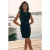 TRENDYOLMİLLA Dames Zwart Effen Kort / Mini Mouwloos Bodycon Jurken
