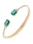 Lauren Ralph Lauren Armband  goud / smaragd / transparant