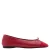 Mango leren ballerina’s – rood