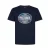 Petrol industries Plus Size regular T-shirt donkerblauw