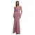 Strakke damesjurk Goddiva Frill Gathered