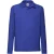 Fruit of the Loom Polo shirt met lange mouwen voor kinderen/kinderen