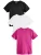 Next Shirt  donkerroze / zwart / wit