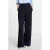Morgan wide leg high waist pantalon maririneblauw